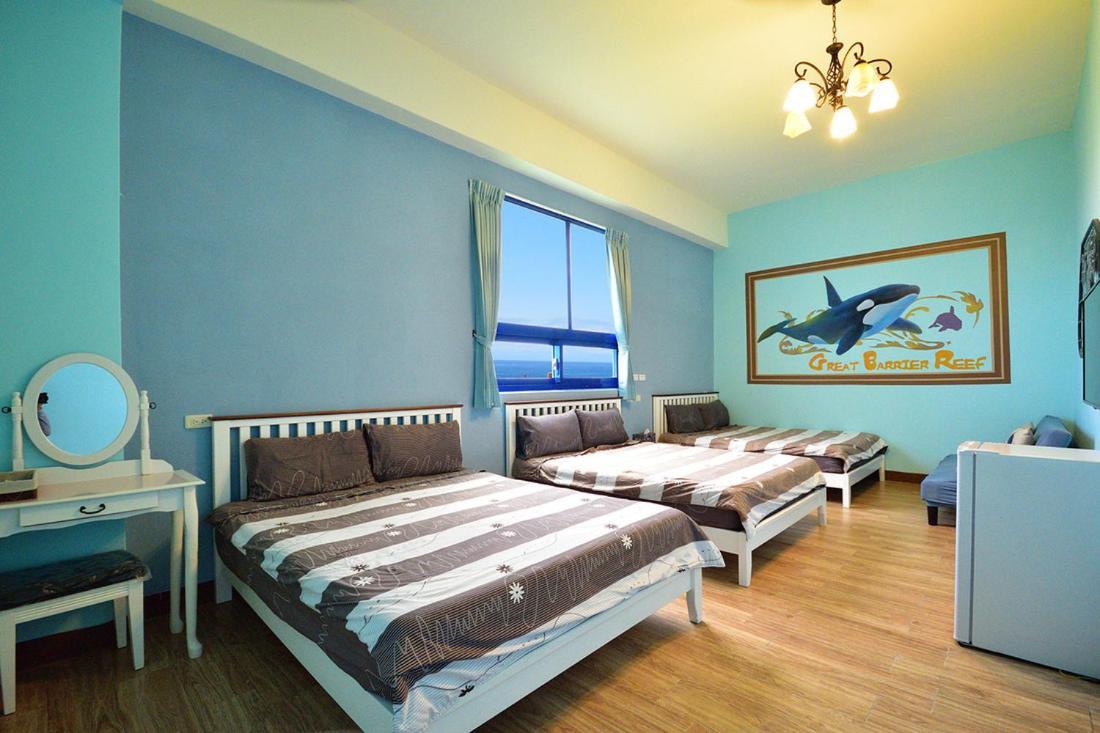 Qing Feng Diving B&B Lục Đảo Ngoại thất bức ảnh