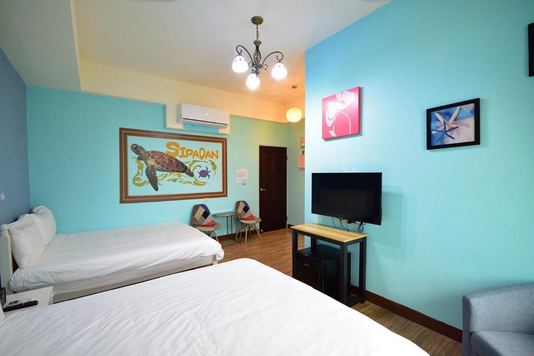 Qing Feng Diving B&B Lục Đảo Ngoại thất bức ảnh
