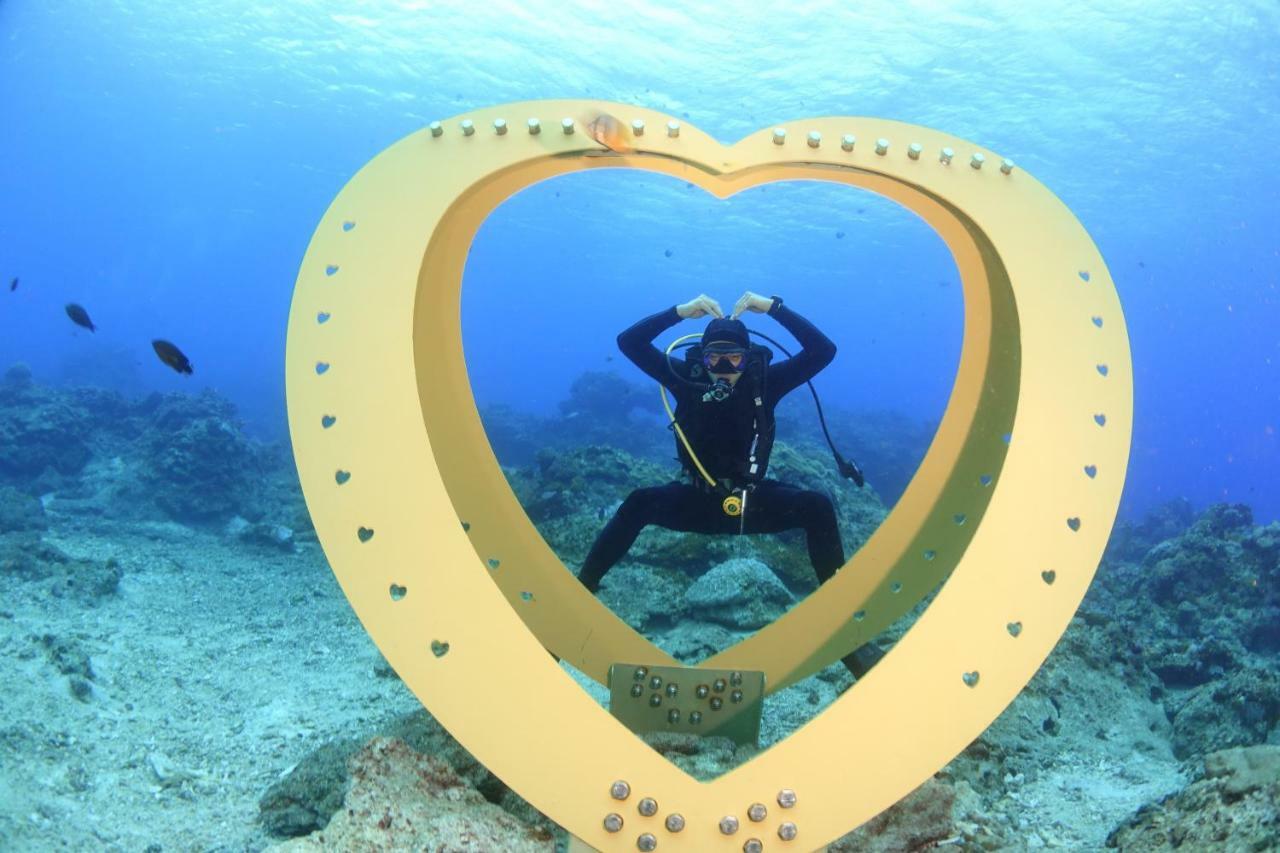 Qing Feng Diving B&B Lục Đảo Ngoại thất bức ảnh